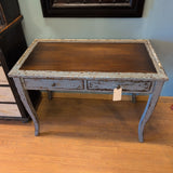 Uttermost Shabby Chic Gray 2 Drawer Desk