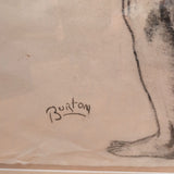 ARTWORK NUDE ORIGINAL DRAWING