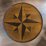 Sarreid Compass Pedestal Table