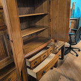 Broyhill 2 Piece 2 Door 2 Drawer Storage Cabinet