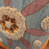 Unique WingBack armchair colorful fabric