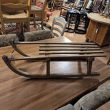 ANTIQUE DAVOS WOODEN SLED