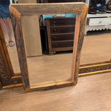 Rustic Log Mirror