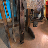 WESTERN Hereford Brand TexTan of Yoakum Saddle