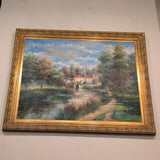 ARTWORK EURO COUNTRY MANOR ORIGINAL