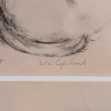 lila copeland, young girl with cat, limited edition