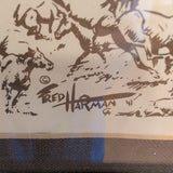 ARTWORK RED RYDER SIGNED HARMAN