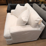 Macy's Brenalee White Chair and a Half