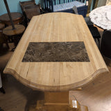 Lexington Vintage Kitchen Island w/Granite Inset Cutting Board