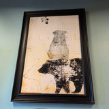 ARTWORK Patrick Atkinson Ursine II MODERN ABSTRACT BEAR PRINT, SIGNED, NUMBERED