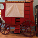Covered Wagon Entertainment Center