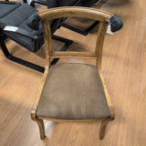 Yoke Back Dowry Chair w/Rams Heads