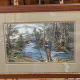 Artwork Trout Fisherman