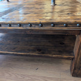 Western Heritage Furniture Large Square Coffee Table