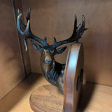 Elk Bronze Bookends