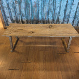 Reclaimed Wood Coffee Table / Bench