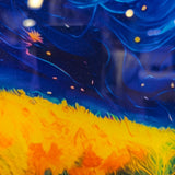 Landscape / abstract on glass
