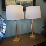 Safavieh Tapered Gold Table Lamp ~ *PAIR*