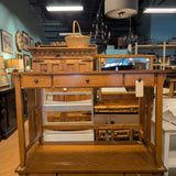 Mission Style 3 Drawer Desk