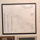ARTWORK vintage 2005 Steamboat Springs MAP