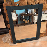 Green Wood Mirror