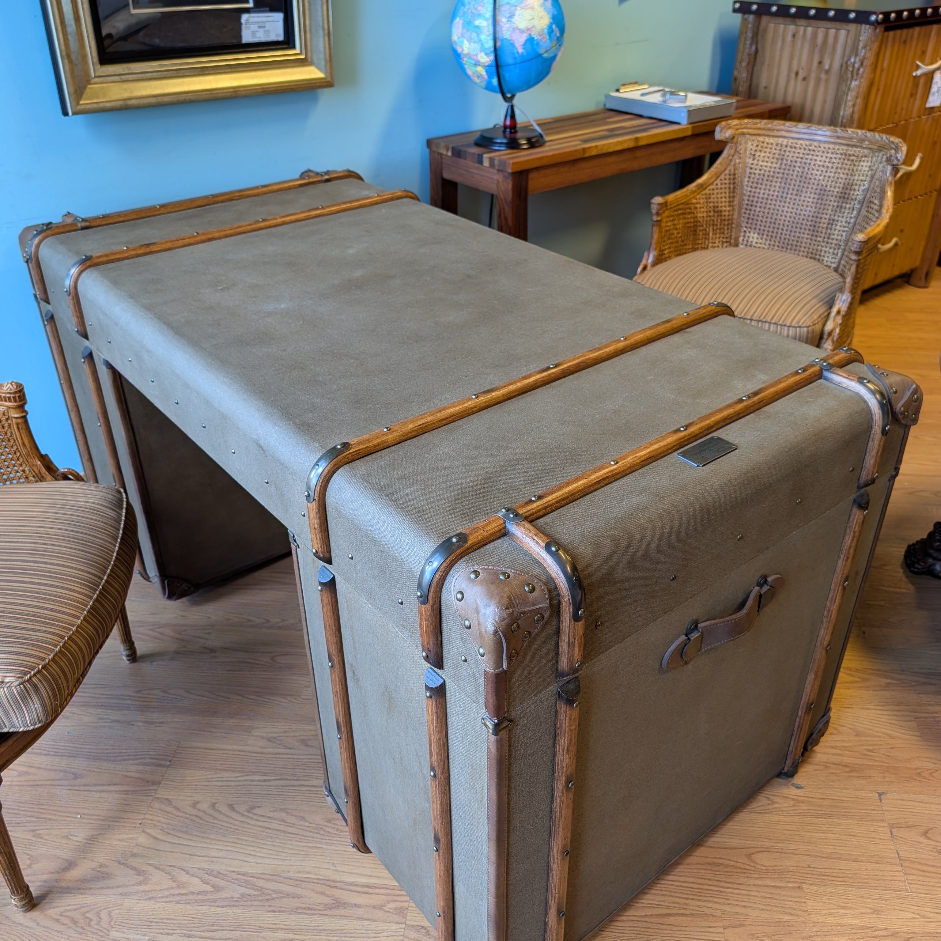 RH Timothy Oulton Richards Trunk Desk