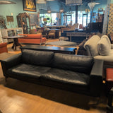 Design Within Reach Niels Bendtsen Neo Black Leather Sofa **AS-IS**