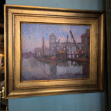 ARTWORK Ronchetti BOATS ORIGINAL OIL