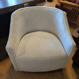 Artistica Natalie White Swivel Chair