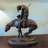 "End of the trail" Bronze Fraser