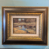 ARTWORK LAKE IN THE WOODS