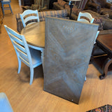 Ashley Round Dining Table w/Leaf & 4 Chairs