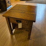 Michael's Furniture Mission Side Table w/Drawer