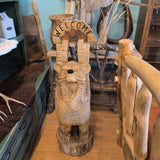 Chainsaw "Welcome" Bear