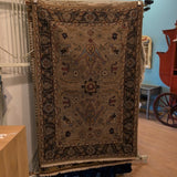 Flatweave wool rug 3'9" x 5'8"