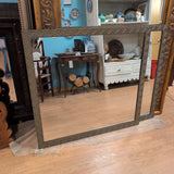 Craved Frame Tan/Green Mirror