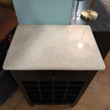 Arhaus 20 Bottle Wine Cabinet w/Drawer