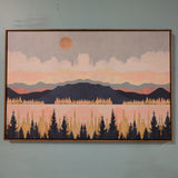 Original abstract painting by Rachel Hirning, local. canvas