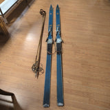 WINTER 1940 OTTO WOOD SKIS & POLES