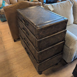 Faux Suitcase 3 Drawer Cabinet