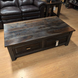 Coffee Table - Mango Wood 4 Drawer