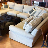 Arhaus Camden 3pc Gray Chaise Corner Sectional