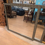 Craved Frame Tan/Green Mirror