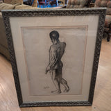 ARTWORK NUDE ORIGINAL DRAWING