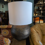 Belldeco Barok Metal Orb Table Lamp
