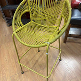 Article Kasiko Yellow Outdoor Barstool
