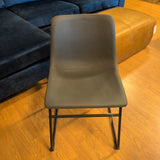 Ashley Metal & Faux Leather Dining Chair