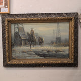 RC Purcell Cowboy on Horseback