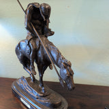 "End of the trail" Bronze Fraser