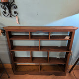 Rustic Cubby Style Bookshelf